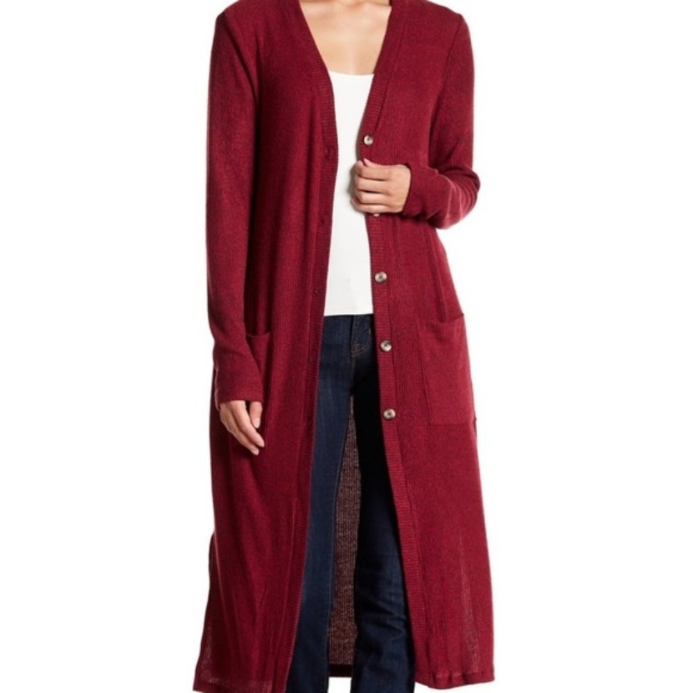 Socialite Long Duster Cardigan XS